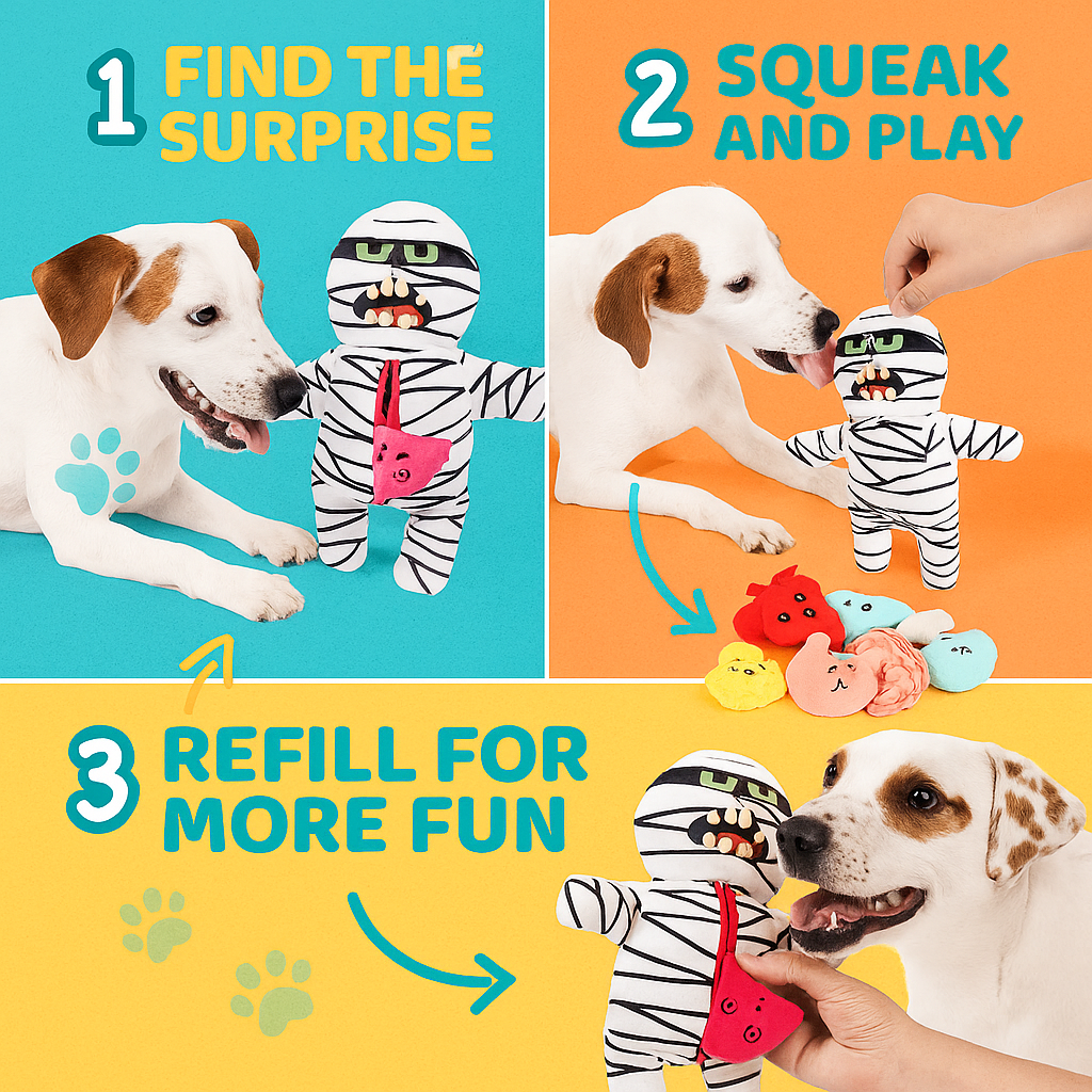 Barksy™ 9-in-1 Ultimate Dog Toy!