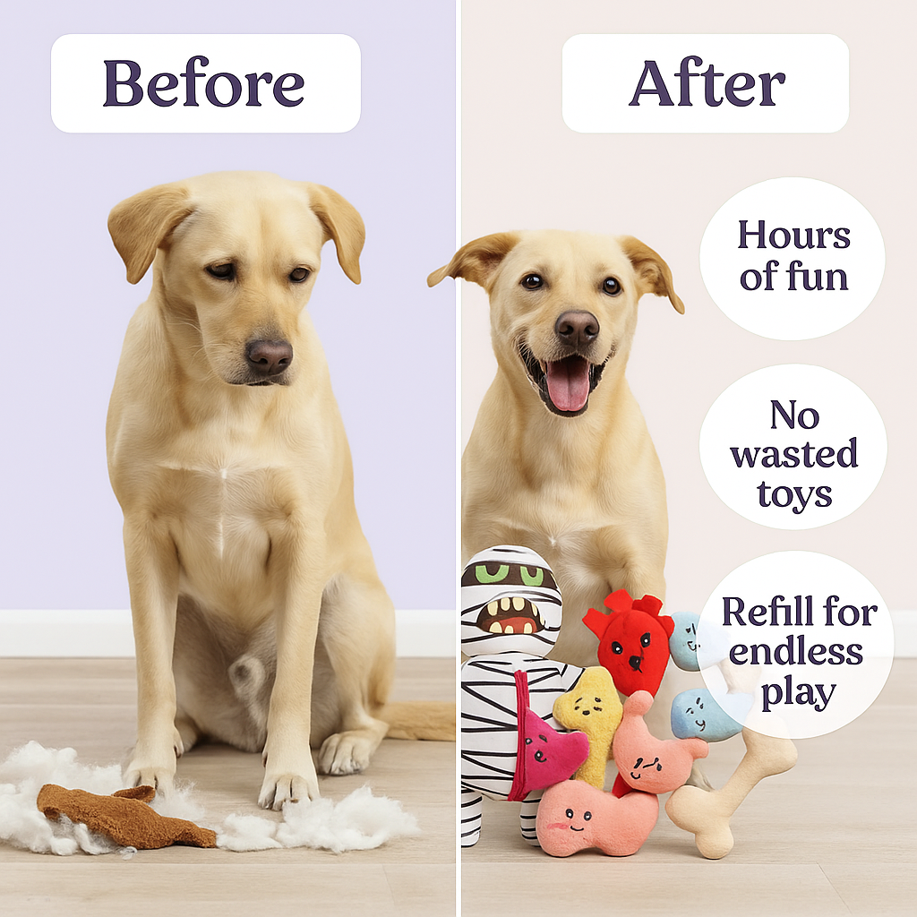 Barksy™ 9-in-1 Ultimate Dog Toy!